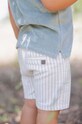Tartine et Chocolat pantaloni scurți din bumbac pentru copii TY26141.104