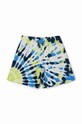 Дитячі бавовняні шорти Desigual 24SBPK02 блакитний SS24