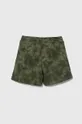 Otroške kratke hlače Abercrombie & Fitch zelena