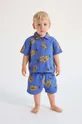 блакитний Бавовняні дитячі шорти Bobo Choses Для хлопчиків