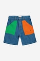 Bobo Choses pantaloni scurti din denim pentru copii 124AC086 albastru SS24