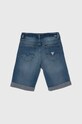 Παιδικό σορτς τζιν Guess L4GD16.D41E0.PPYH μπλε SS24