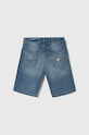 Дитячі джинсові шорти Guess L4GD17.D41E0.PPYH блакитний SS24