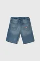 Detské rifľové krátke nohavice Guess modrá