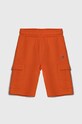 Detské krátke nohavice Guess pletenina oranžová L4GD21.KBK32.PPYH