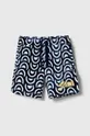 blu navy Guess shorts di lana bambino/a Ragazzi