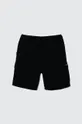 crna Dječje pamučne kratke hlače Vans RANGE ELASTIC WAIST CARGO SHORT Za dječake