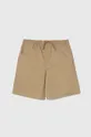 marrone Vans shorts bambino/a RANGE ELASTIC WAIST SHORT II BOYS Ragazzi