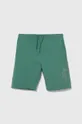 зелёный Детские хлопковые шорты Pepe Jeans NEW EDDIE SHORT Для мальчиков