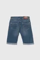 Rifľové krátke nohavice Pepe Jeans SLIM modrá