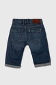 Детски дънков къс панталон Pepe Jeans SLIM SHORT REPAIR JR PB800795 тъмносин SS24