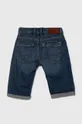 Pepe Jeans szorty jeansowe dziecięce SLIM SHORT REPAIR JR granatowy