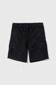Παιδικό σορτς Quiksilver TAXERCARGOYTH με ελαστάν μαύρο AQBWS03080