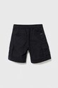 Παιδικό σορτς Quiksilver TAXERCARGOYTH AQBWS03080 μαύρο SS24
