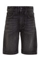 Дитячі джинсові шорти Calvin Klein Jeans IB0IB02002.PPYH чорний SS24