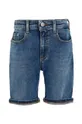 Otroške kratke hlače iz jeansa Calvin Klein Jeans mornarsko modra
