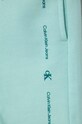 Αγορίστικα Παιδικό βαμβακερό σορτς Calvin Klein Jeans IB0IB02061.104.116.PPYH τιρκουάζ