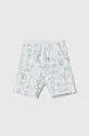 siva Otroške bombažne kratke hlače Calvin Klein Jeans Fantovski