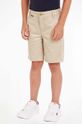 Tommy Hilfiger szorty dziecięce z elastanem beżowy KB0KB08704.98.122.PPYH
