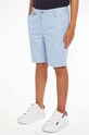 Tommy Hilfiger szorty dziecięce z elastanem niebieski KB0KB08704.98.122.PPYH