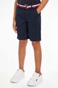 Dětské kraťasy Tommy Hilfiger látka černá KB0KB08845.104.122.PPYH