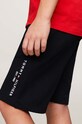 Dječje pamučne kratke hlače Tommy Hilfiger mornarsko plava KB0KB08984.98.122.PPYH
