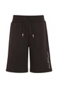 Dětské bavlněné šortky Tommy Hilfiger KB0KB08984.98.122.PPYH černá SS24