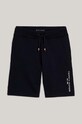 Дитячі бавовняні шорти Tommy Hilfiger KB0KB08984.128.176.PPYH темно-синій SS24