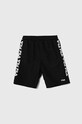 Fila pantaloni scurti copii SPAY casual negru FAT0524