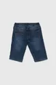 Detské rifľové krátke nohavice zippy modrá