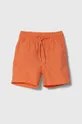 oranžna Bombažne kratke hlače za dojenčke zippy Fantovski