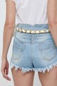 Odzież Elisabetta Franchi szorty jeansowe HJ22D41E2 niebieski