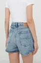 Traper kratke hlače Tommy Jeans Temeljni materijal: 99% Rceiklirani pamuk, 1% Elastan
