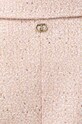 Twinset szorty z domieszką wełny 241TP2424 różowy