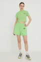 Chiara Ferragni pantaloncini in cotone verde