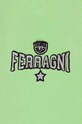 Chiara Ferragni pantaloni scurti din bumbac 76CBDC01 verde