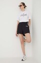 Chiara Ferragni pantaloni scurti din bumbac 76CBDC01 negru SS24
