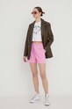 Chiara Ferragni szorty EYE STAR 76CBDG01 różowy SS24