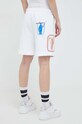 Îmbrăcăminte Iceberg pantaloni scurti din bumbac D011.6300 alb