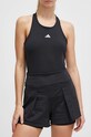 adidas Performance pantaloni scurți de antrenament Tennis Match tricotaj negru HZ4298
