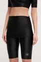 adidas by Stella McCartney pantaloni scurți tricotaj negru IN3647