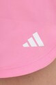 adidas Performance edzős rövidnadrág Pacer IT7761 rózsaszín