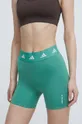 verde adidas Performance pantaloncini da allenamento Techfit Donna