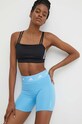 adidas Performance szorty treningowe Techfit z elastanem niebieski IU1858