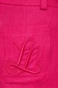 Luisa Spagnoli pantaloni scurti din in AUSILIO roz 541135