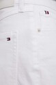 Tommy Hilfiger pantaloni scurți jeans WW0WW41321 alb