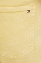 Tommy Hilfiger pantaloni scurți jeans galben WW0WW41322
