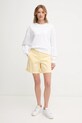 Tommy Hilfiger pantaloni scurti WW0WW42457 galben SS25