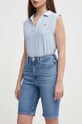 Tommy Hilfiger pantaloni scurti jeans panza albastru WW0WW41323