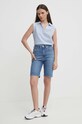 Tommy Hilfiger pantaloni scurti jeans WW0WW41323 albastru SS24